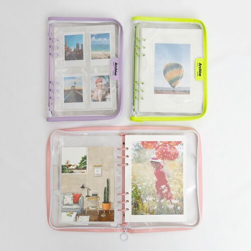 Archive 6 Ring A5 Zipper Binder