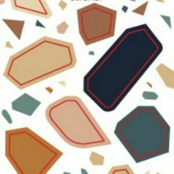 Terrazzo Removable Deco Sticker, Type 1