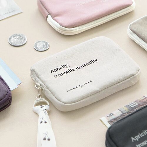 Apricity Cotton Card Pouch
