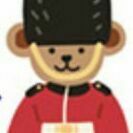 My Bear Country Removable Sticker, 08 United Kingdom