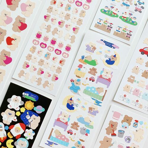 RoomRoom Bear Sticker v2