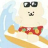 RoomRoom Bear Sticker v9, 73 Summer v3