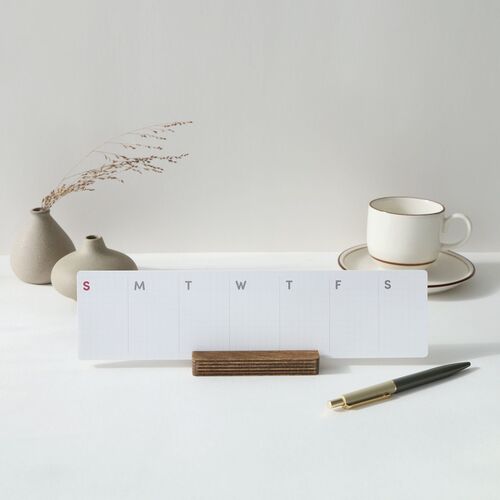 Grid Weekly Schedule Sticky Note