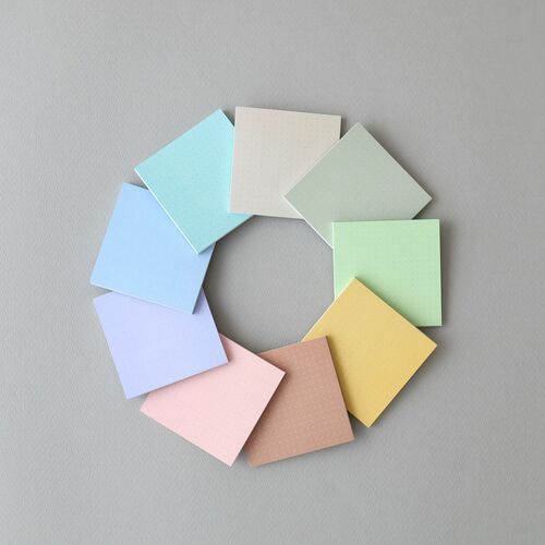 Colorful Dot Grid Sticky Note v1