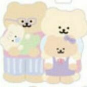 RoomRoom Bear Sticker v10, 113 Family