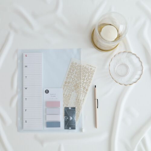 MYO 3 Ring A4 Zipper Pocket