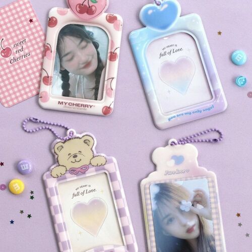 Sugar Photo Holder Ball Chain