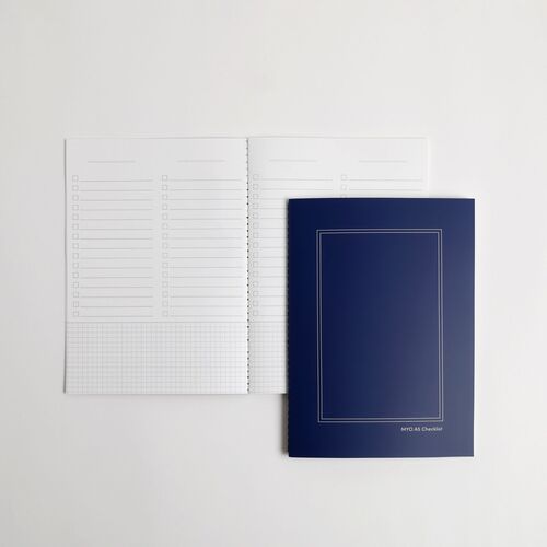 MYO A5 Checklist Notebook