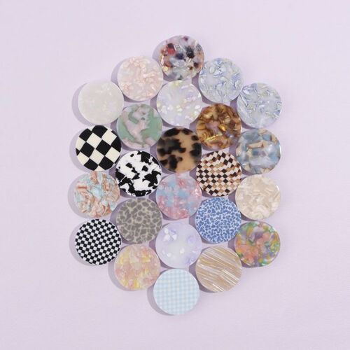 Round Shape Pattern Phone Grip