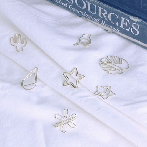 10pcs Gold Clip Set