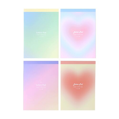 Gradient Letter Notepad