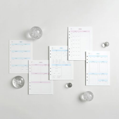 MYO Life 6 Ring A5 Planner Refill