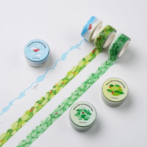Nature Die Cut Masking Tape