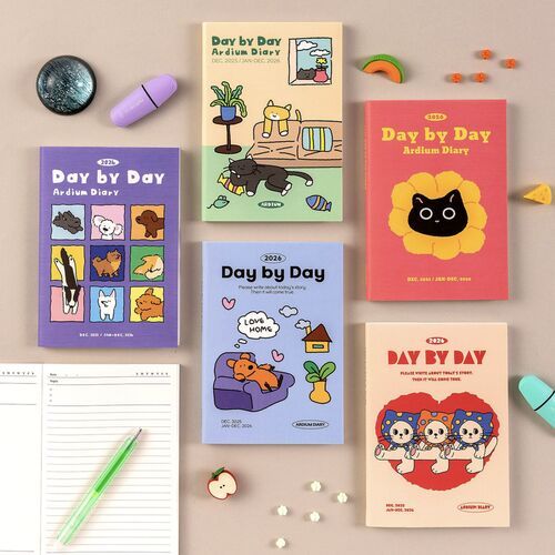 2026 Day by Day Daily Planner