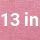 Milk Pink (13 in)