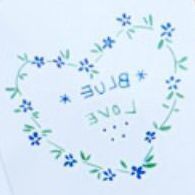 Delight Temporary Tattoo v3, Blue Love