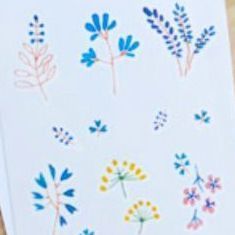 Delight Temporary Tattoo v3, Blue Twig