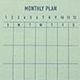 08. Monthly Plan