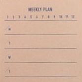 Weekly Plan