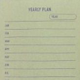 Yearly Plan