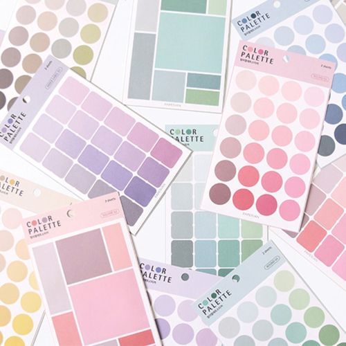 Color Palette Deco Sticker
