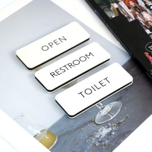 Ivory Basic Door Sign